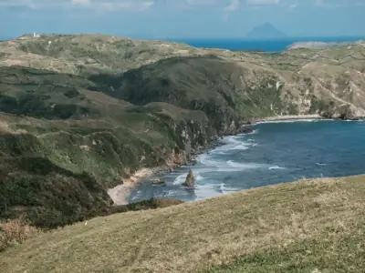 A breathtaking view of the rugged coastline in Cagayan Valley, Philippines.