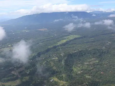 Mount Apo from air