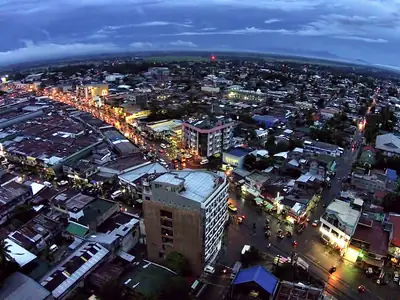 Santiago City at night
