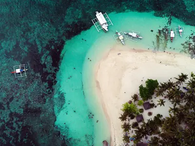 Picturesque Guyam Island, Siargao