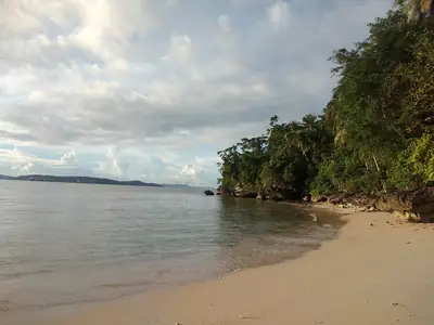 Beach in Carrascal, Surigao del Sur